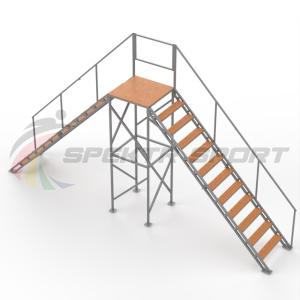 Купить ОКД Сквозная лестница в Нижниесергах 