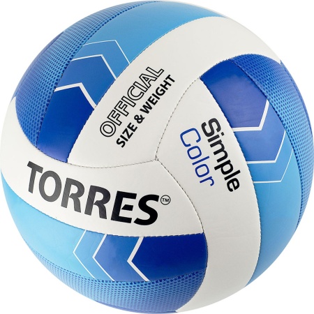 Купить Мяч волейбольный Torres Simple Color любительский р.5 в Нижниесергах 